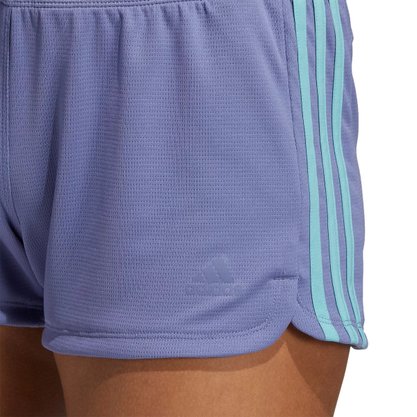 Shorts Adidas Pacer 3 Listras Feminino GU7118