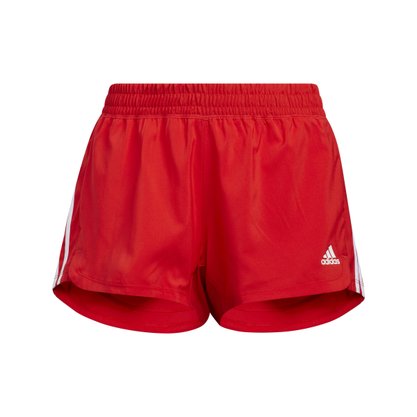 Shorts Adidas Malha Pacer 3 Stripes Feminino HD9588