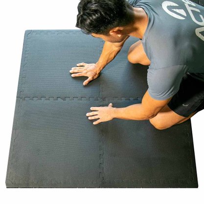 Tatame Acte Eva Kit com 4 Peças 10mm 50cm Unissex T292-PTO