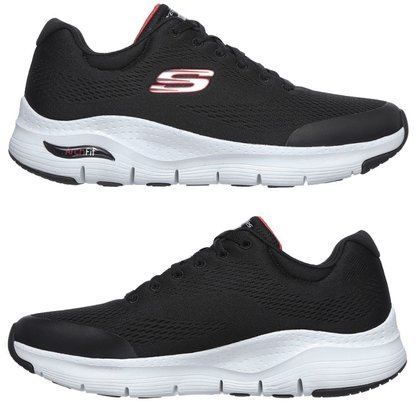 Tênis Skechers Arch Fit Maculino 232040-BKRD