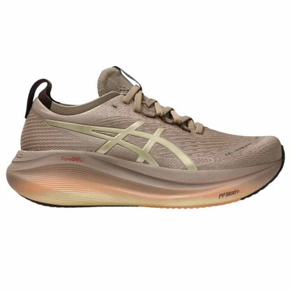 Tênis Asics Gel Nimbus 27 Luxe Platinum Feminino 1012B816-020 Tênis Asics Gel Nimbus 27 Luxe Platinum Feminino 1012B816-020