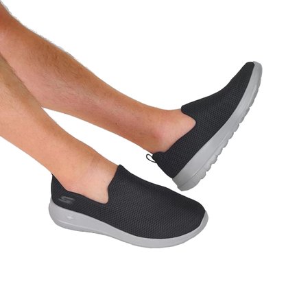 Tênis Sckechers Go Walk Max Masculino 54600BR-BKGY