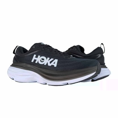 Tênis Hoka Bondi 8 Masculino 1123202-BWHT