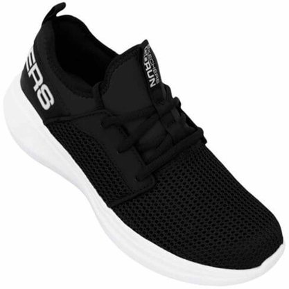 Tenis Infantil Skechers Go Run Fast Valor 85400LBR-BKW