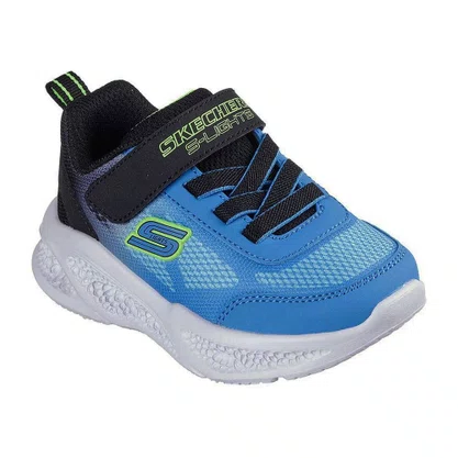 Tênis Infantil Skechers Meteor Lights Krendo 401495N-BKBL