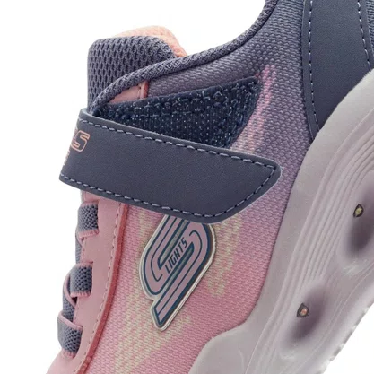 Tênis Infantil Skechers Sola Glow 303714N-GYLP