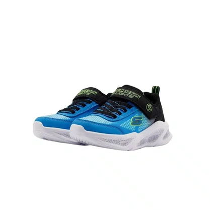 Tênis Juvenil Skechers Meteor Lights Krendo 401495L-BKBL