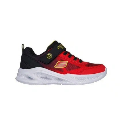 Tênis Juvenil Skechers Meteor Lights Krendo 401495L-RDBK