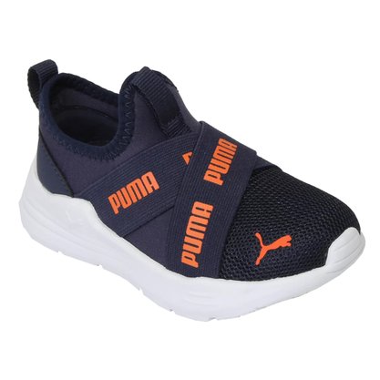 Tênis Infantil Puma Wired Run Slipon BDP 384667-05