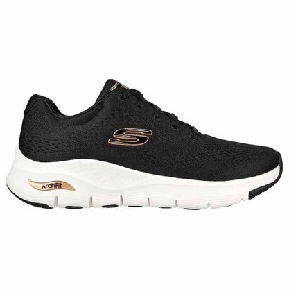 Tênis Skechers Arch Fit Feminino 149057BR-BKRG