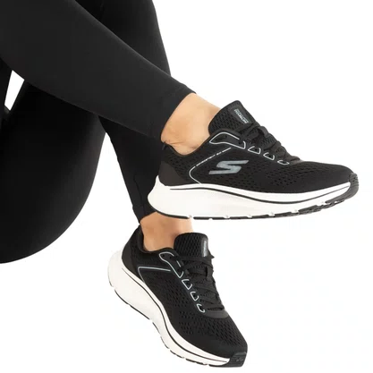 Tênis Skechers Go Run Consistent 2.0 Mile Fem 128607BR-BKW