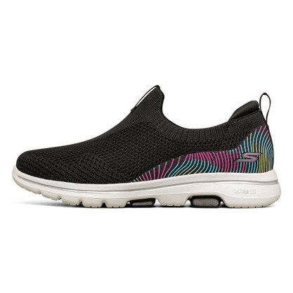 Tênis Skechers Go Walk 5 Wind Circle Feminino 124240-BKMT