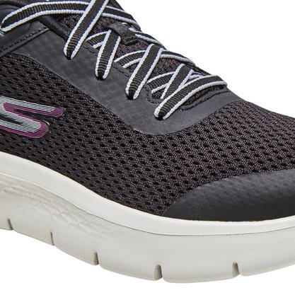 Tênis Skechers Go Walk Flex Feminino 124817BR-BKW