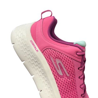 Tênis Skechers Go Walk Flex Feminino 124817BR-PNK