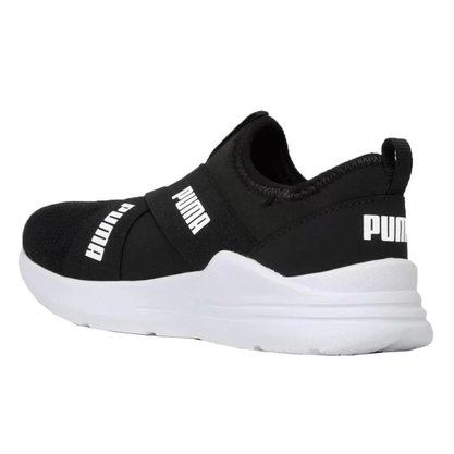 Tênis Infantil Puma Slip On Wired Run Unissex 384667-04
