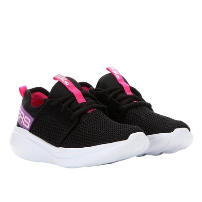 Tennis Skechers Go Run Fast Infantil 85400L-BKPR