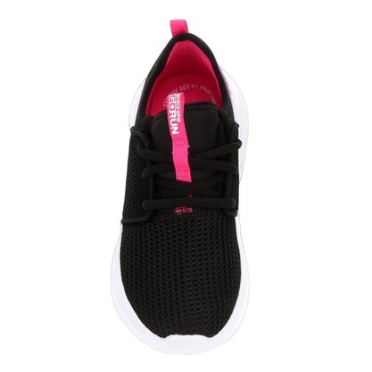 Tennis Skechers Go Run Fast Infantil 85400L-BKPR