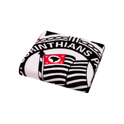 Toalha de Banho Corinthians Buettner Veludo 70X140 63794