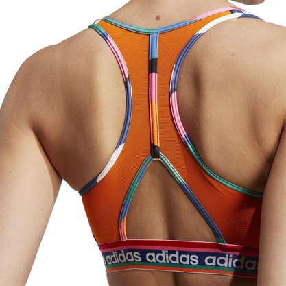 Top Adidas Farm Médio Suporte Feminino HS1187