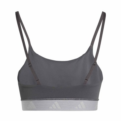 Top Adidas Hyperglam Suporte Leve Feminino IK5505