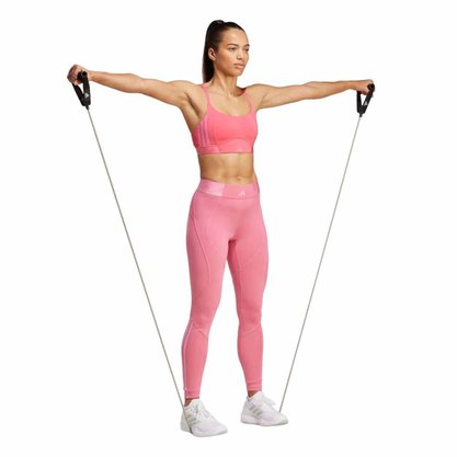 Top Adidas Hyperglam Suporte Leve Feminino IX3197
