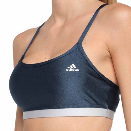 Top Adidas Latin Fit Colorblock Feminino IQ1761