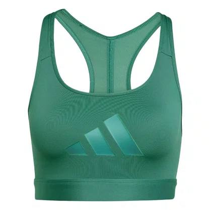 Top Adidas Logo Suporte Médio Feminino JW5292
