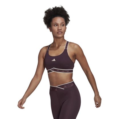 Top Adidas Médio Suporte PowerImpact Feminino HN7252