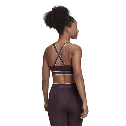 Top Adidas Médio Suporte PowerImpact Feminino HN7252