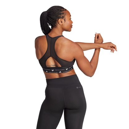 Top Adidas Powereact Suporte Médio Feminino IQ3377