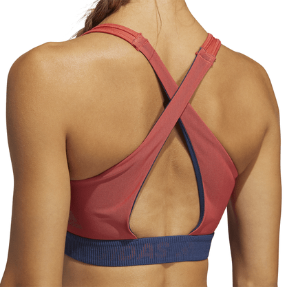 Top Adidas Suporte Médio Dont Rest 3-Stripes Feminino GM2848