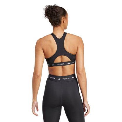 Top Adidas Techfit Suporte Médio Feminino IT2401