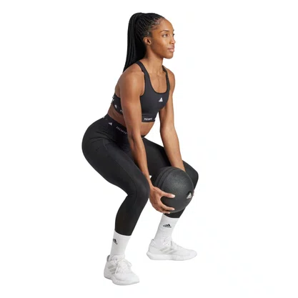 Top Adidas Techfit Suporte Médio Feminino JG1409