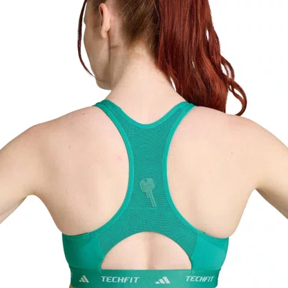 Top Adidas Techfit Suporte Médio Feminino JW7245
