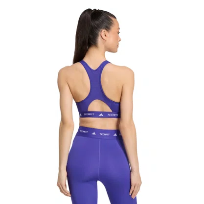 Top Adidas Techfit Suporte Médio Feminino KS3367