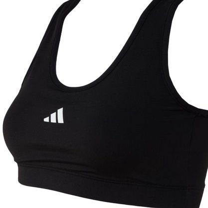 Top Adidas Treino Basico Suporte Médio Feminino JC6547