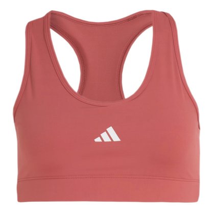 Top Adidas Treino Básico Suporte Médio Feminino JC6548