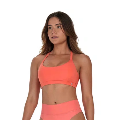 Top Alto Giro Alça C/Detalhe Nas Costas Fem 2431502-C5892