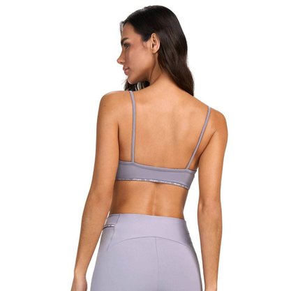 Top Alto Giro Alças Finas Elástico Feminino 2511509-C6002