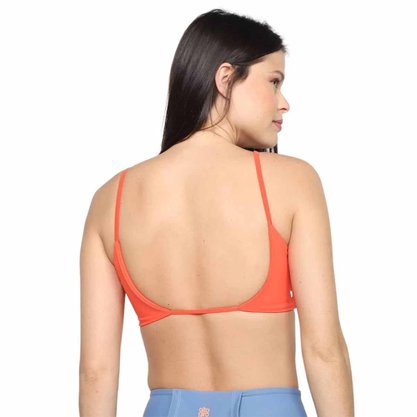 Top Alto Giro Bodytex Costas Decotada Feminino 2231514-C5469