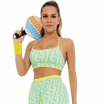 Top Alto Giro Bodytex II Dupla Face Feminino 2212501-C5388