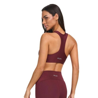 Top Alto Giro Eterno Shine Nadador Feminino 2511511-C5997