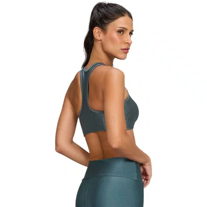 Top Alto Giro Eterno Shine Nadador Feminino 2531512-C6050