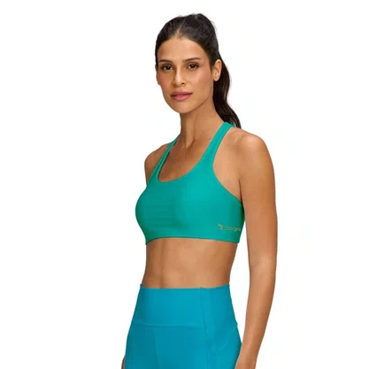 Top Alto Giro Eterno Shine Nadador Feminino 2531512-C6075