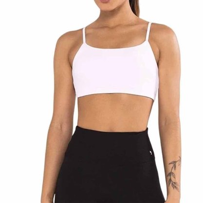 Top Alto Giro Fluxy Costas Decotada Feminino 101520-C0001