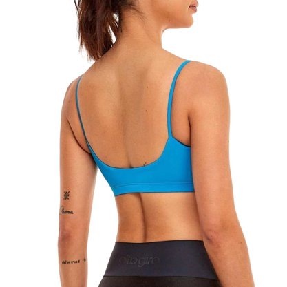 Top Alto Giro Fluxy Costas Decotada Feminino 2231517-C5478