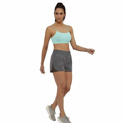 Top Alto Giro Fluxy Costas Decotada Feminino 2311509-C5564