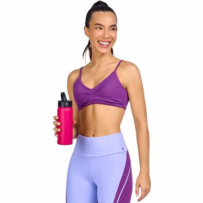 Top Alto Giro Hyper Costas Decotada Feminino 2331525-C5658