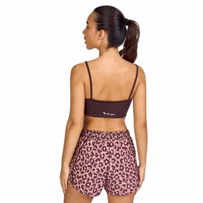 Top Alto Giro Hyper Decote Transpassado Fem 2332505-C0828