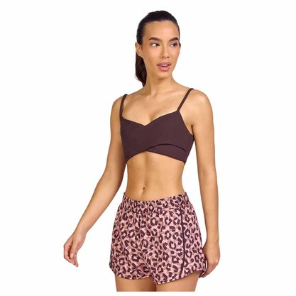 Top Alto Giro Hyper Decote Transpassado Fem 2332505-C0828